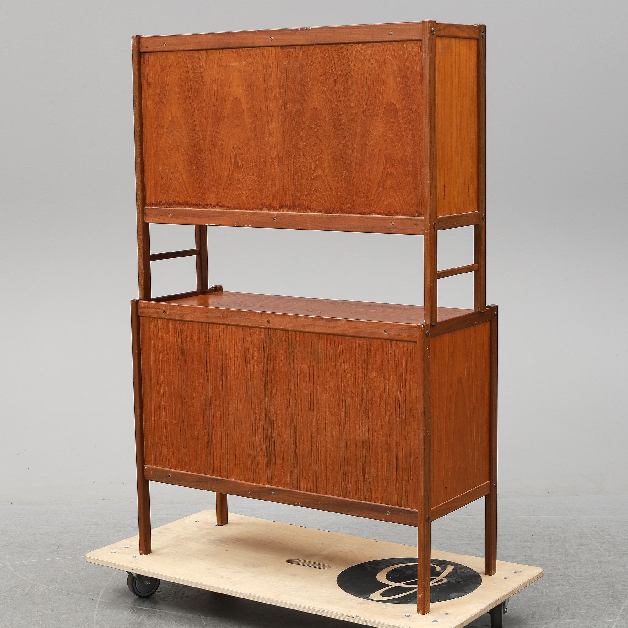 A 1960's teak shelf.