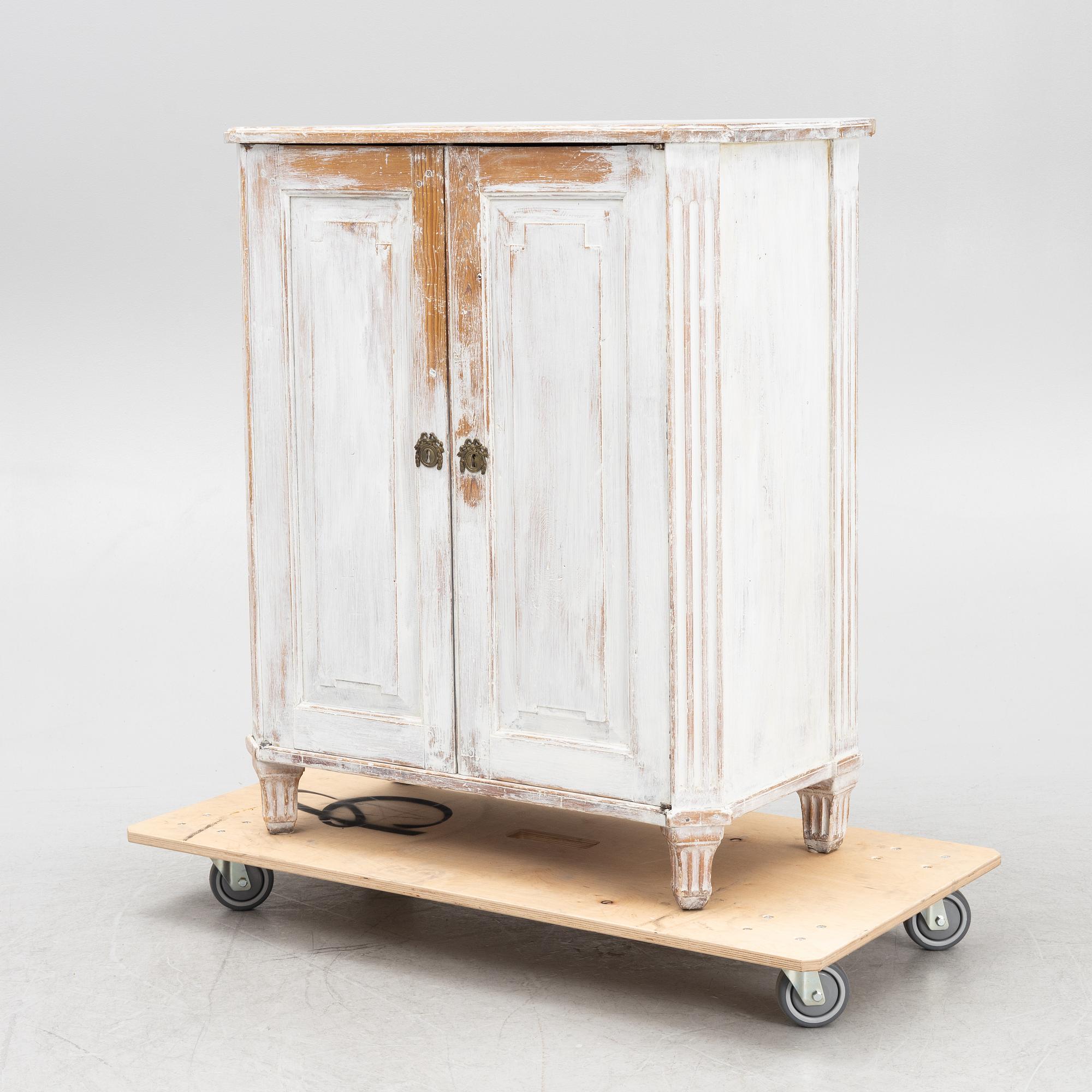 A 19th century cabinet.