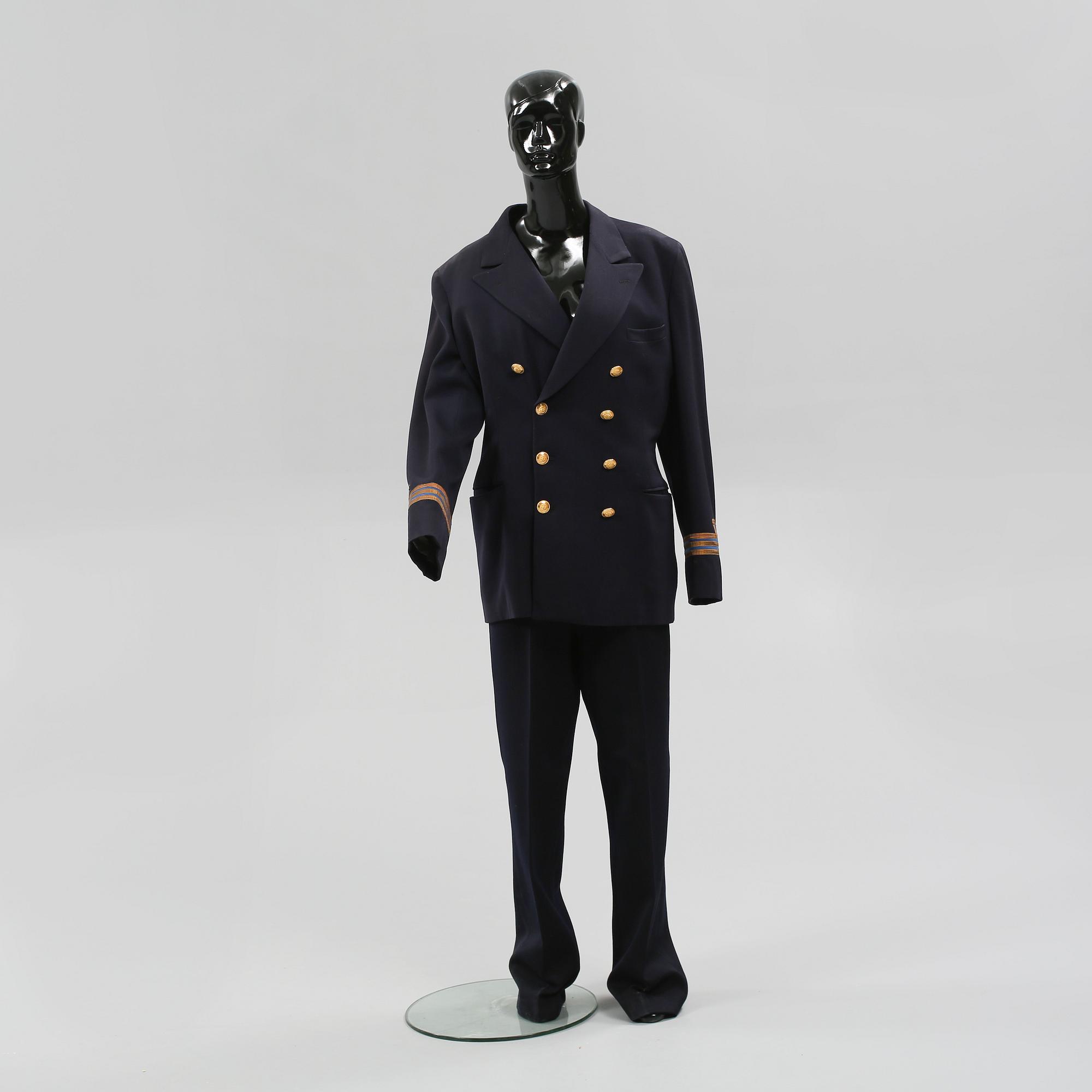 UNIFORM, Svenska Amerikalinjen, 1900-tal.