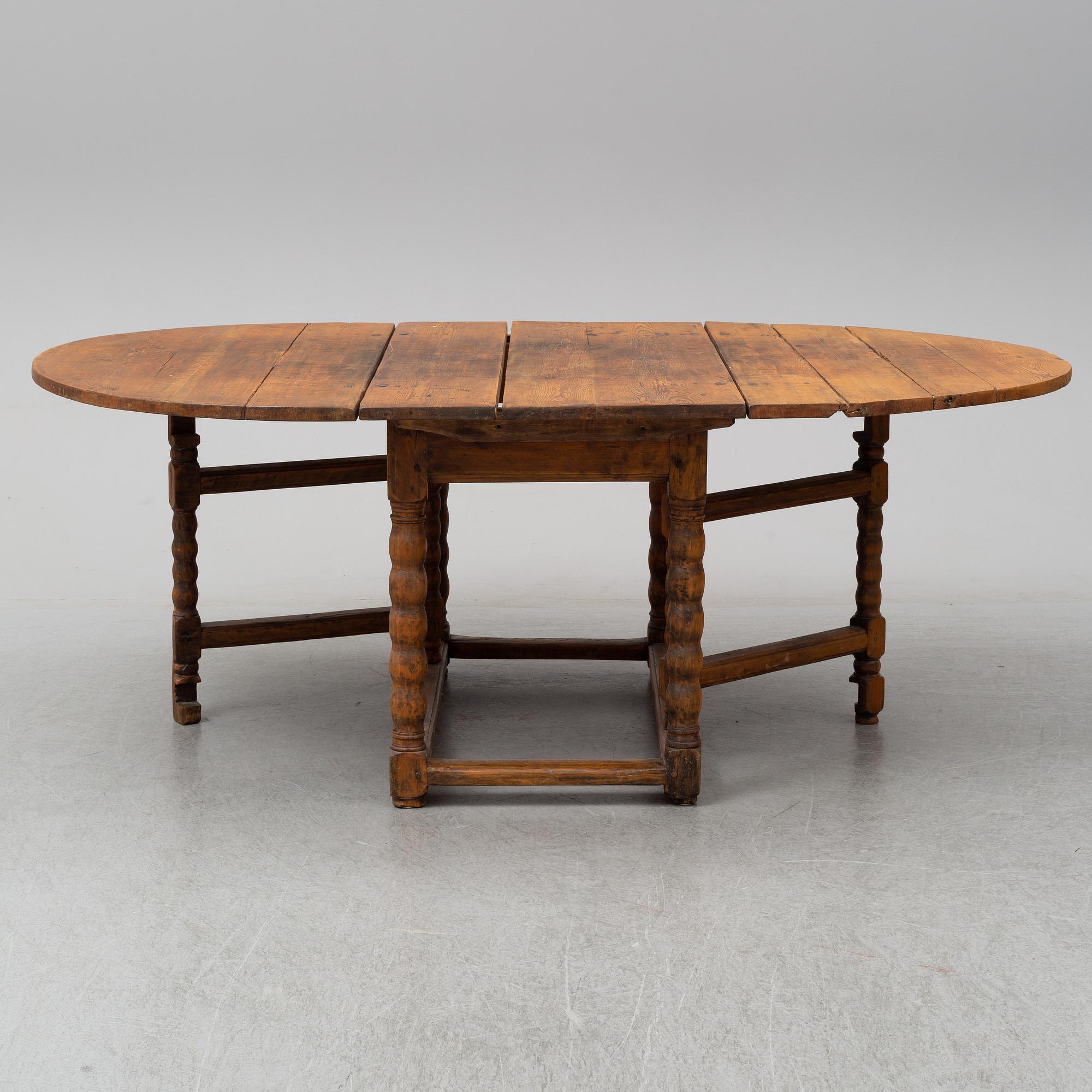 SLAGBORD, 17/1800-tal.