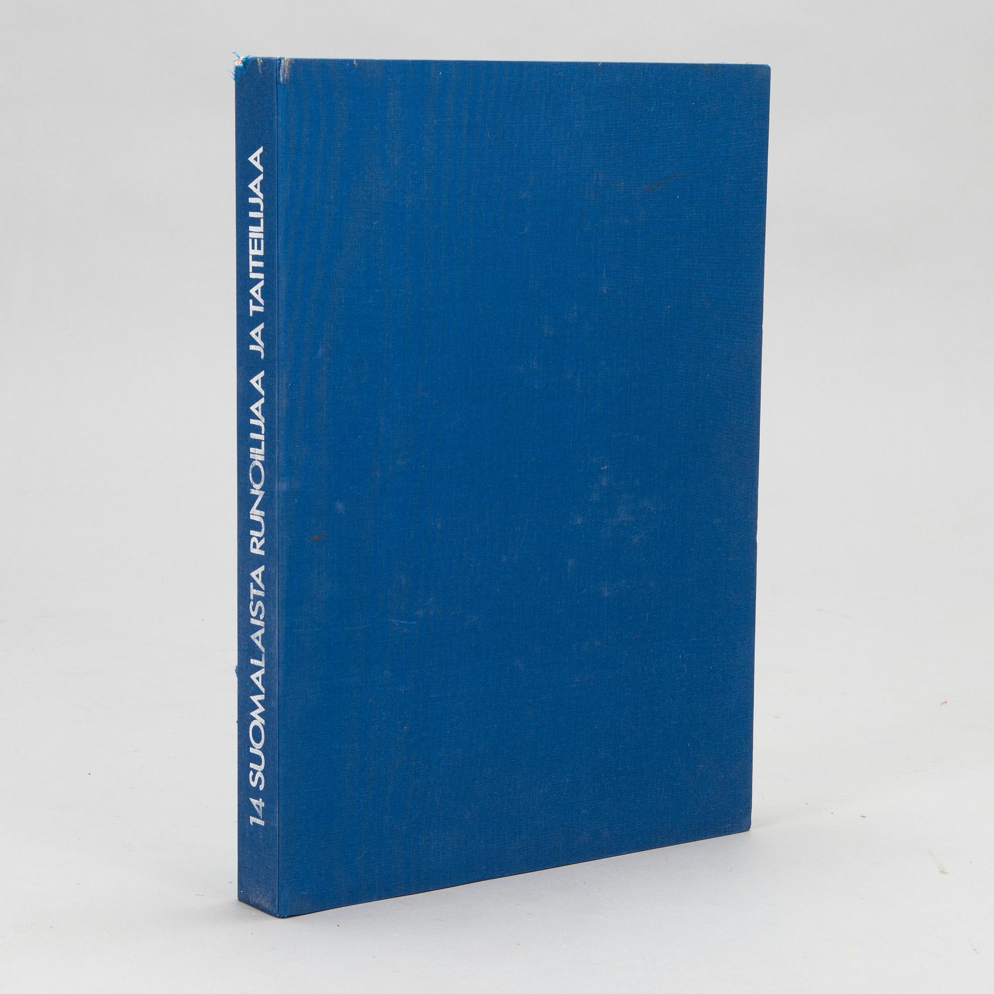 Portfolio of prints, fourteen Finnish poets and artists, Eurographica Helsinki 1978.
