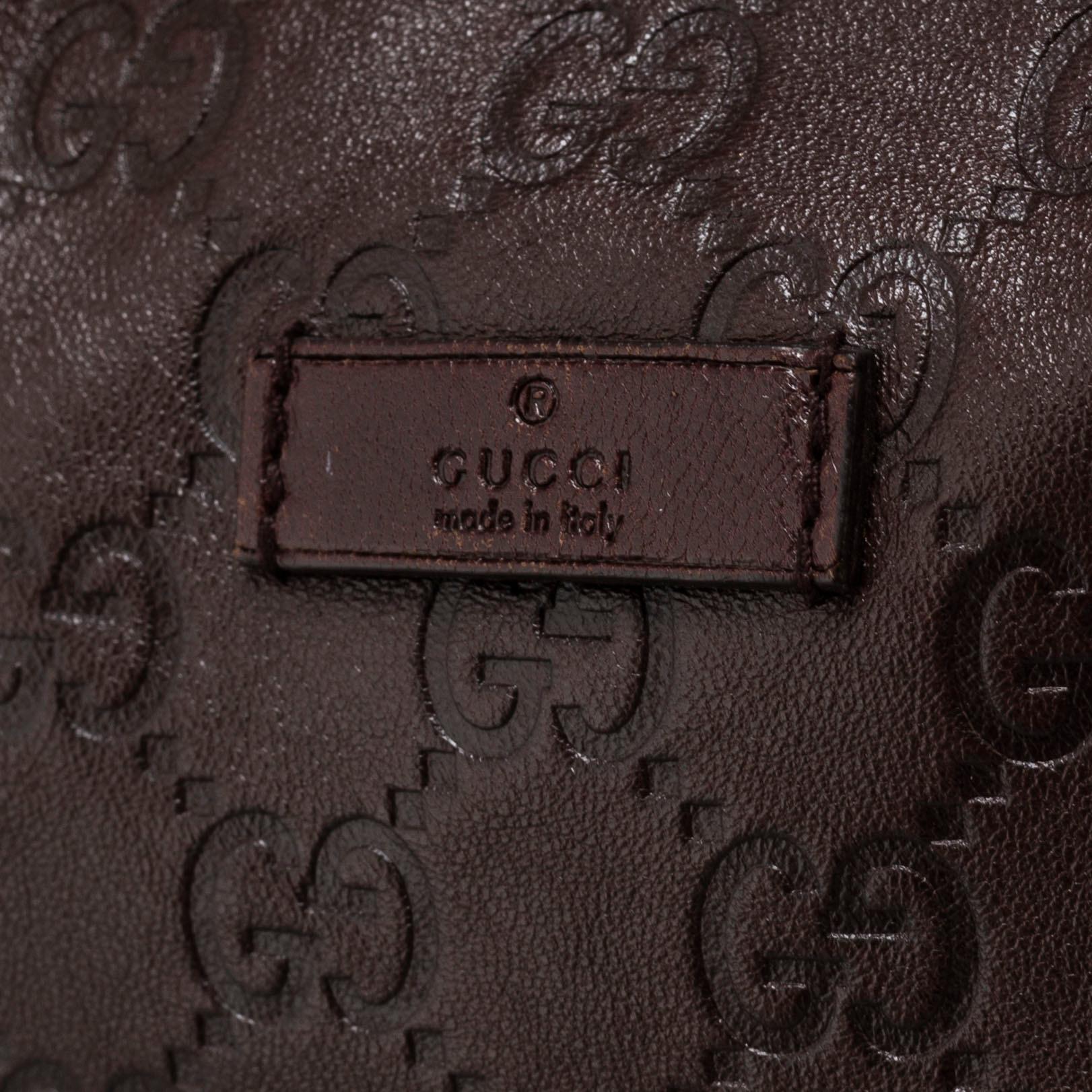 GUCCI, Guccissima Leather Joy Boston Bag.