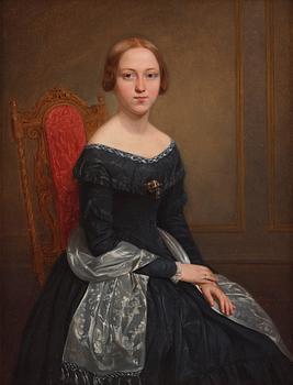 Nils Jakob Olsson Blommér, Porträtt av Mathilda Lovisa Esberg (1827-1901), 21 år gammal.