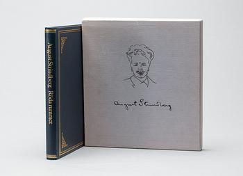 PRAKTBAND, RÖDA RUMMET, August Strindberg, numrerad 563/777. Forum, Borås, 1979.