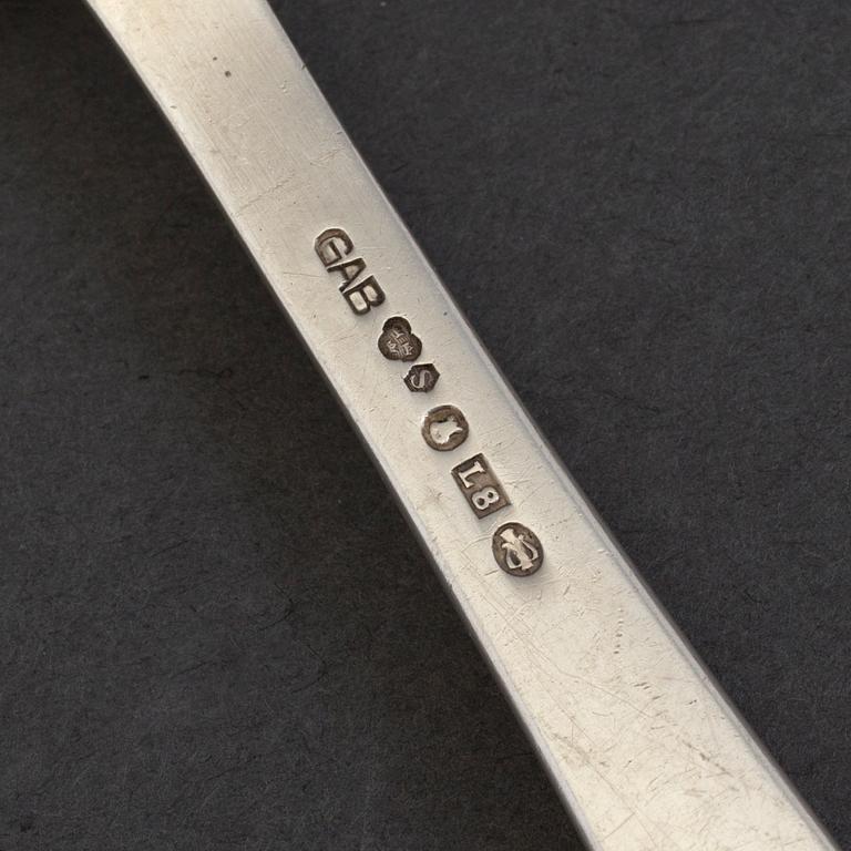 JACOB ÄNGMAN, bestickservis, silver,  96 delar, Rosenholm, 1900-talets andra hälft.