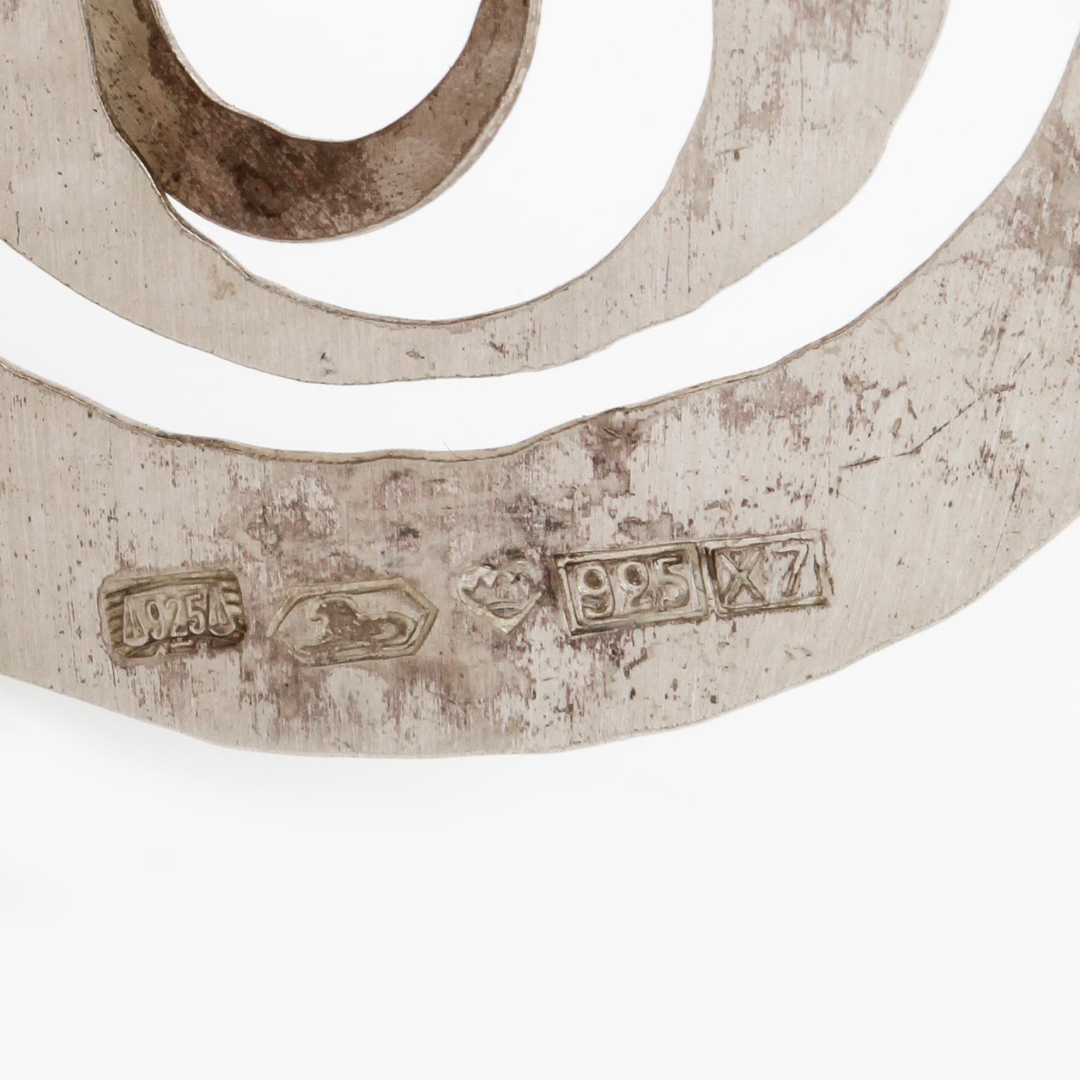 HÄNGSMYCKE, sterlingsilver, "Omena" (Äpple). Tapio Wirkkala, Finland 1975.