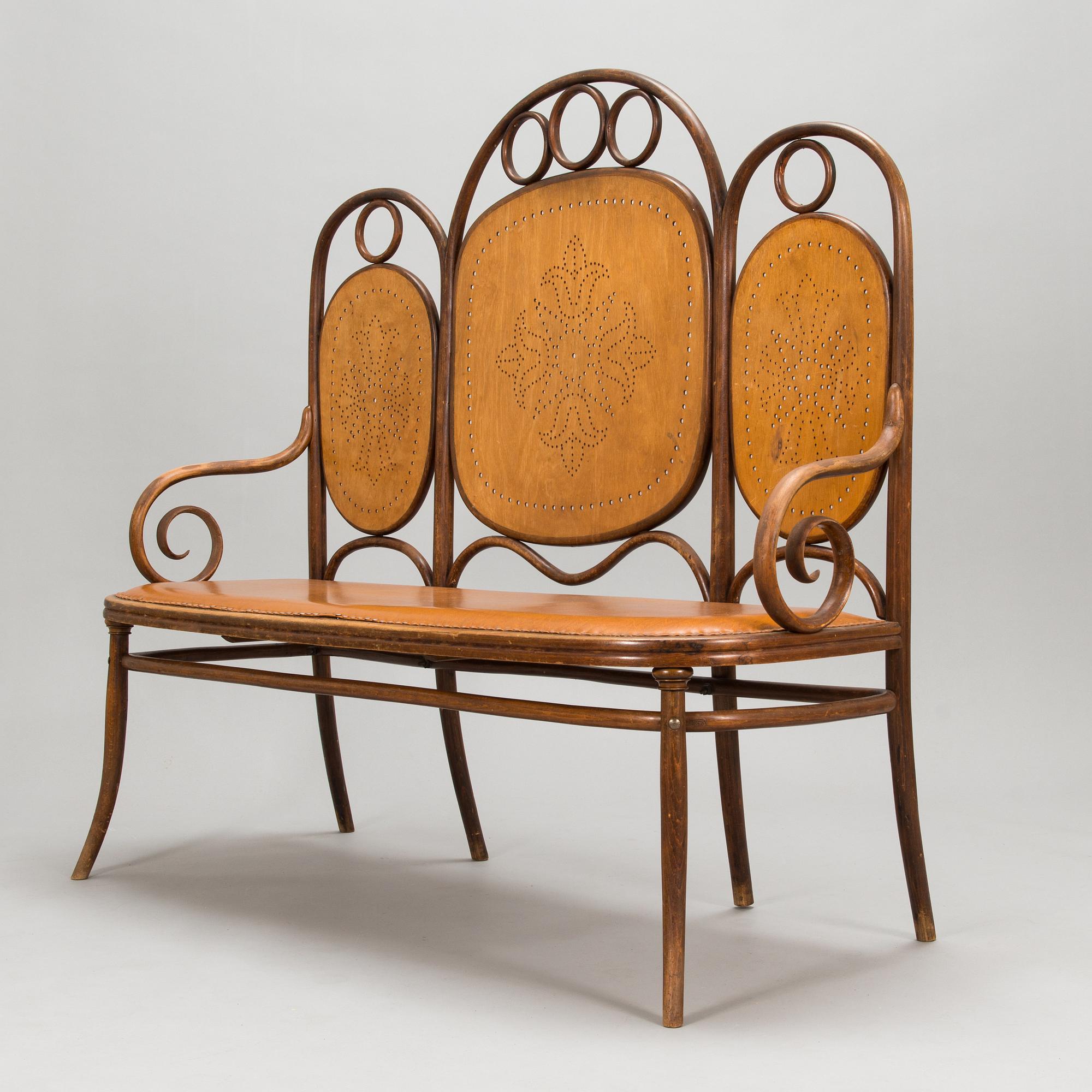 Soffa, Thonet-stil, 1900-talets början.