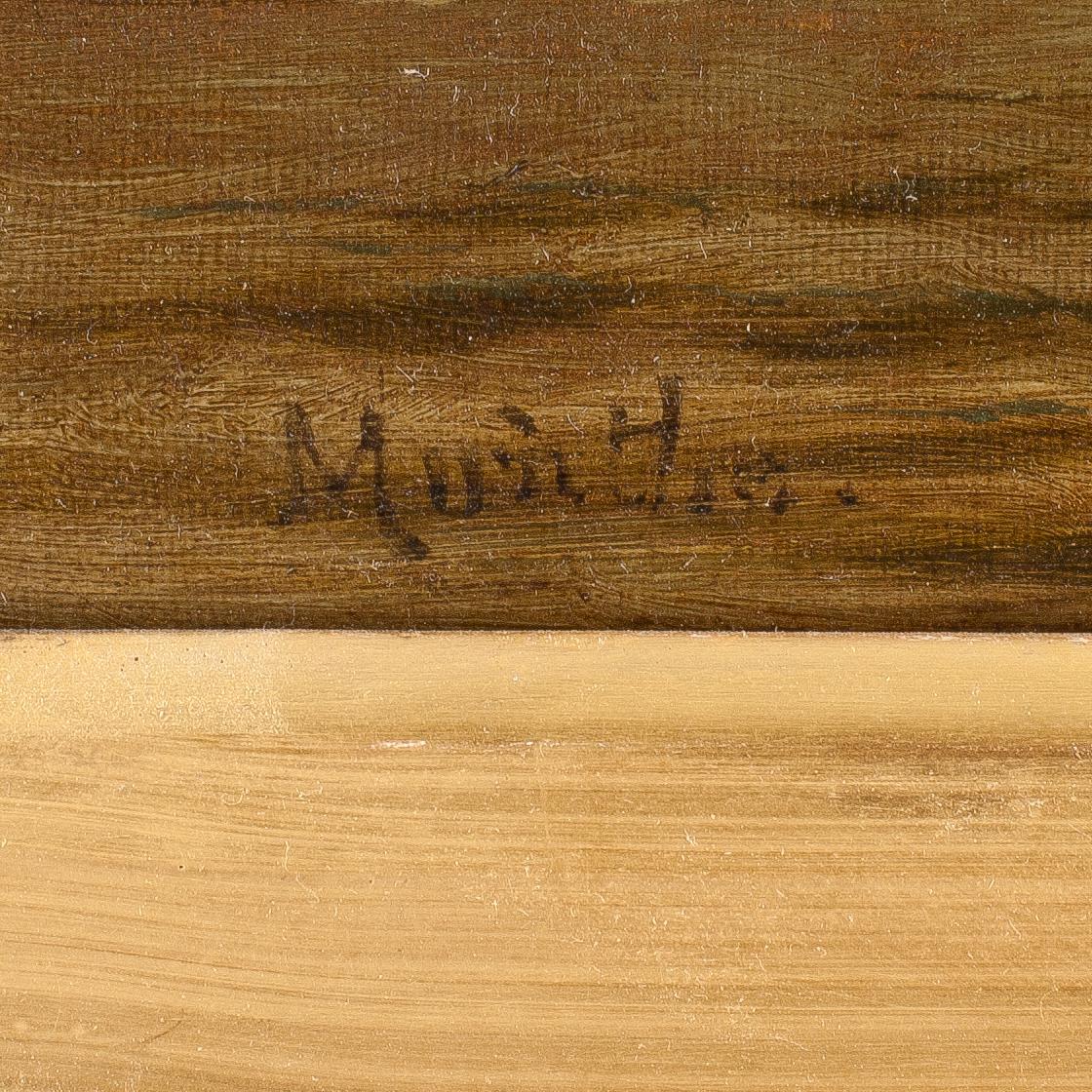 LUDWIG MUNTHE, olja på duk, sign.