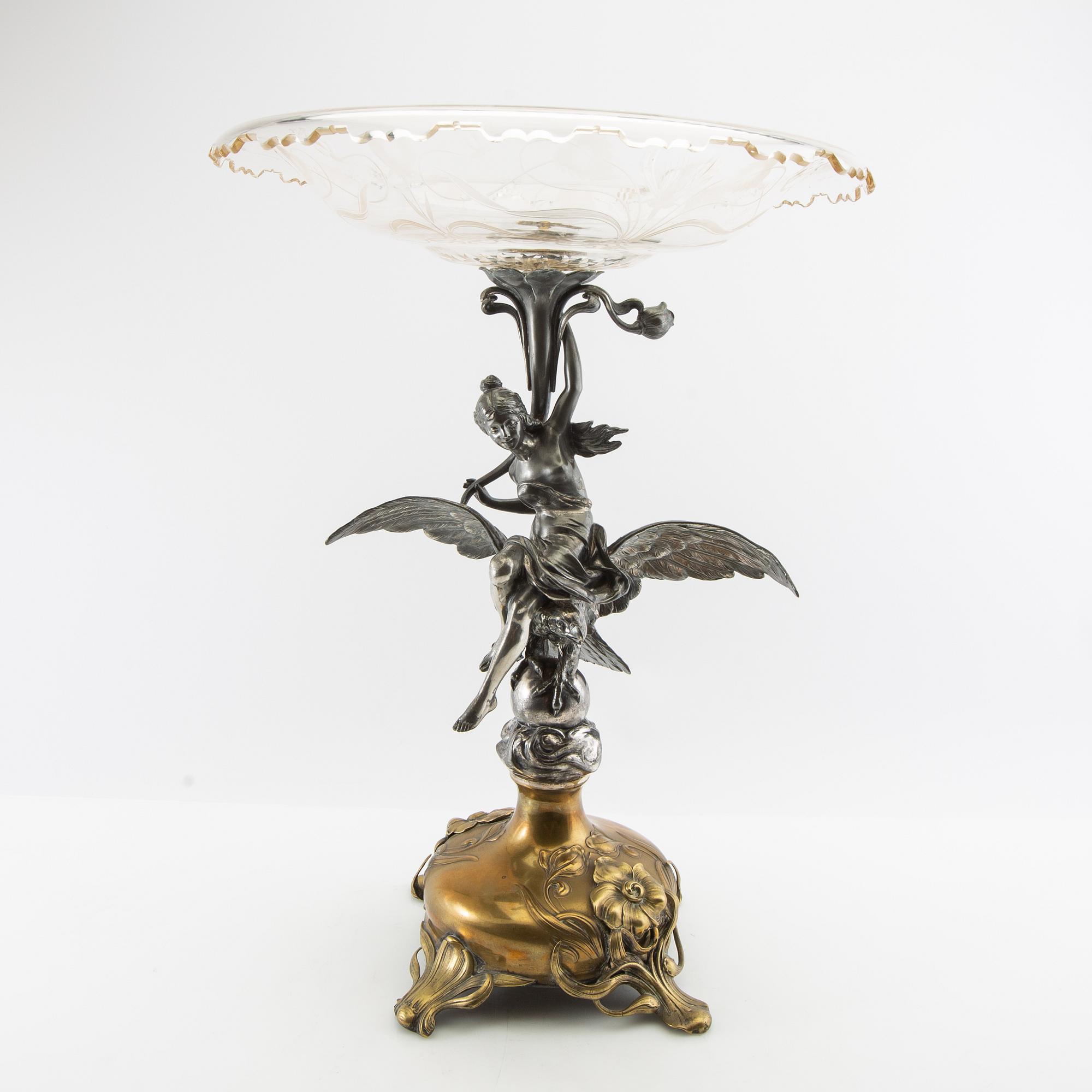 Essay bowl Art Nouveau early 20th century.