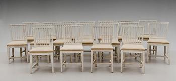 STOLAR, 18 st snarlika, allmoge, sk Leksand, 1800-tal.