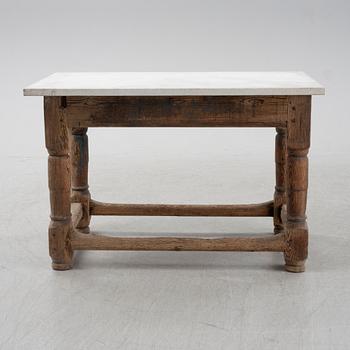 A swedish provincial table, Gotland, Sweden, 19th century.