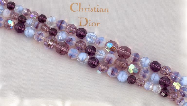 A 1959 Christian Dior necklace.