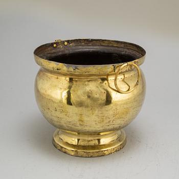 CHAMPAGNEKYLARE, mässing, 1800-tal.