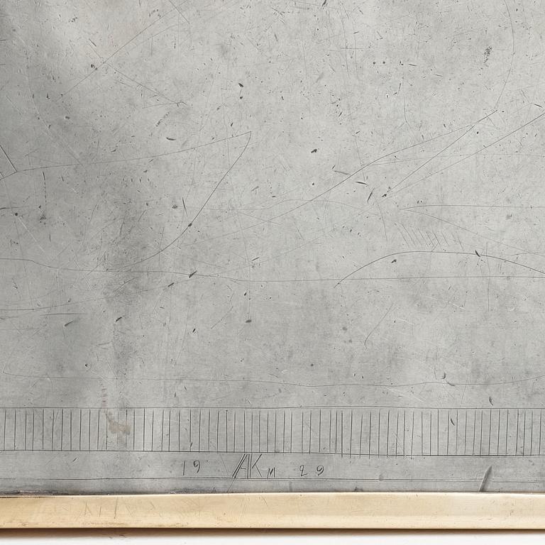 A Swedish Grace table, signed and dated 1929.