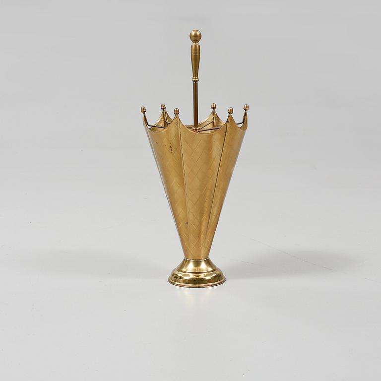 PARAPLYSTÄLL, mässing, 1900-talets andra hälft.