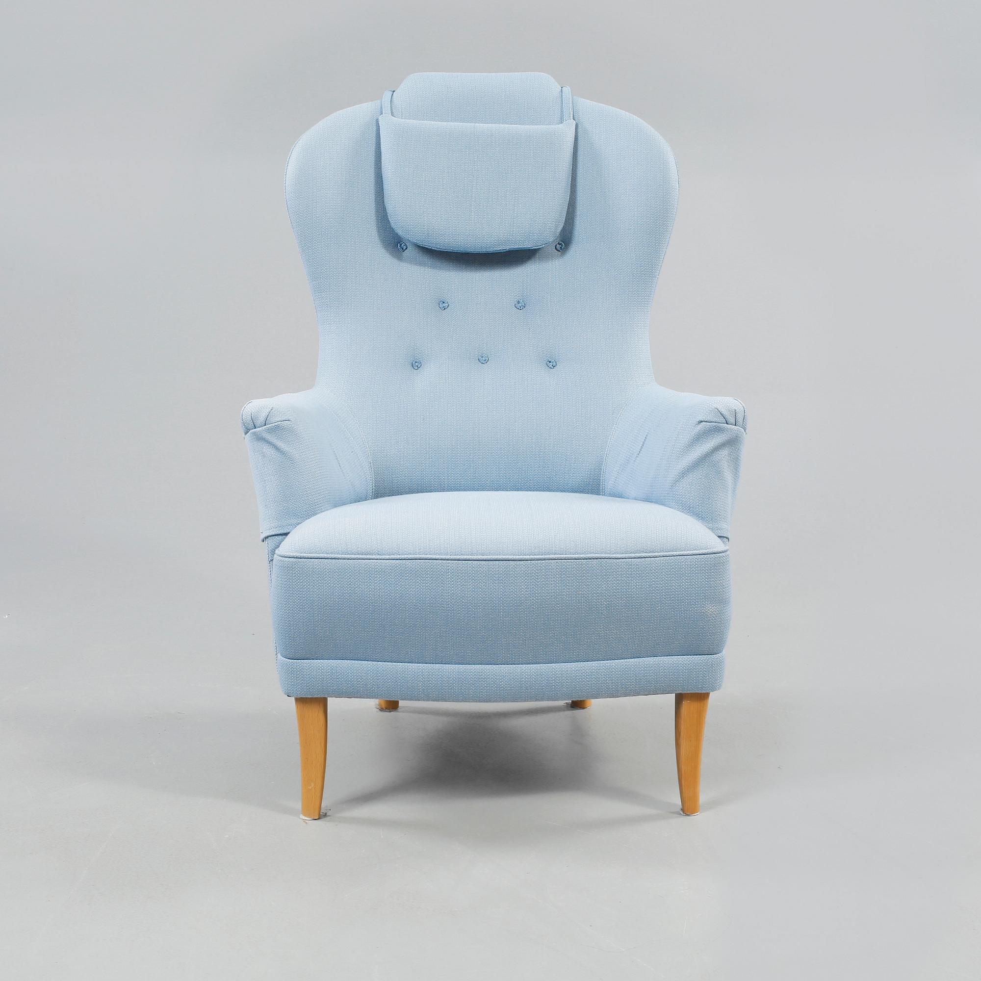 FÅTÖLJ, "Farmor", Carl Malmsten, 1900-talets andra hälft.