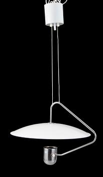TAKLAMPA, Bergboms, 1980/90-tal. Höjd ca43+14cm.