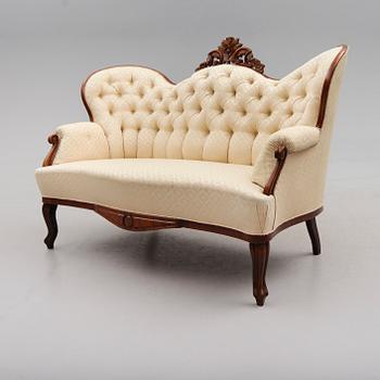 SOFFA, rokokostil, 1800-talets andra hälft.
