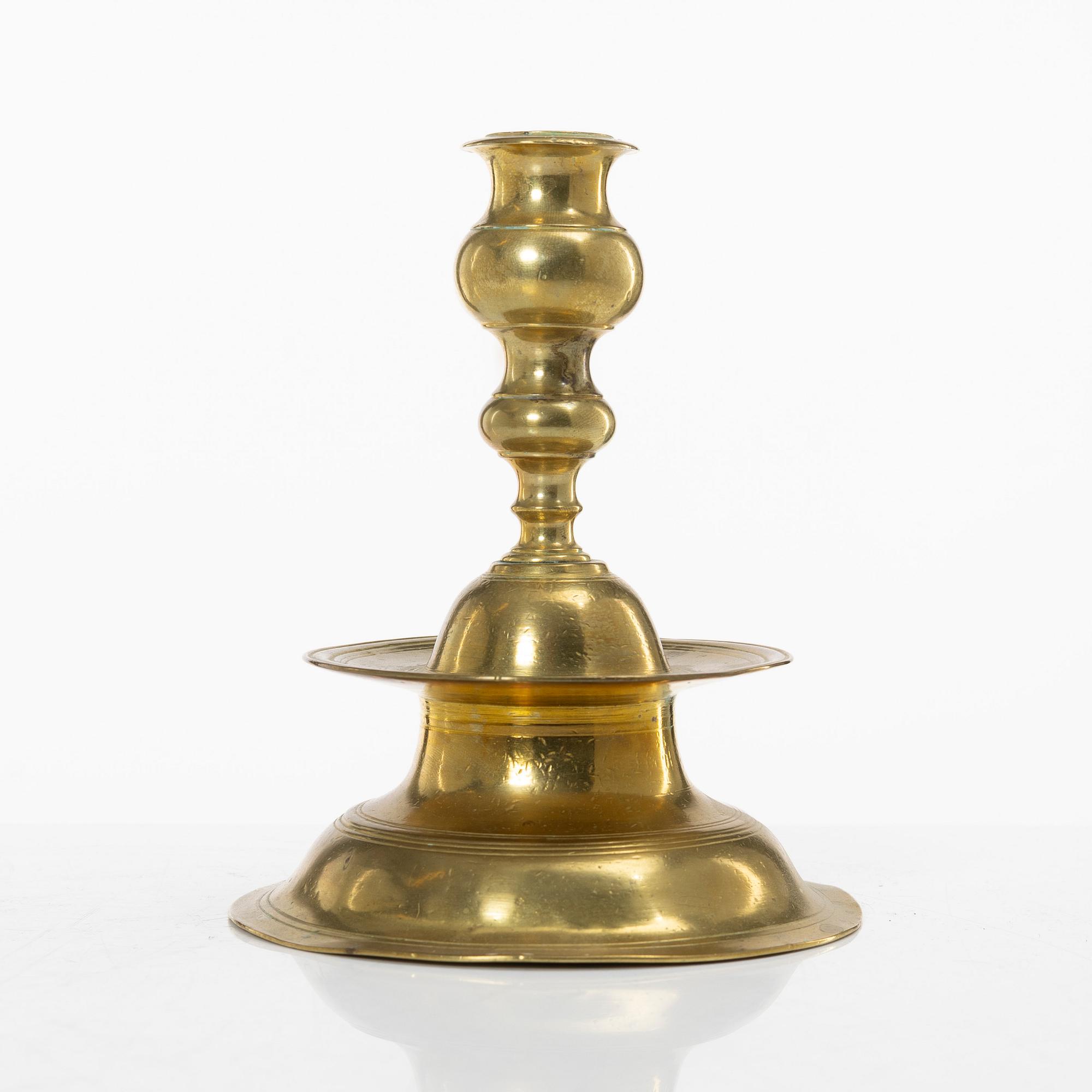 Ljusstake, Nordeuropa, sent 1600-tal/omkring år 1700, Barock.