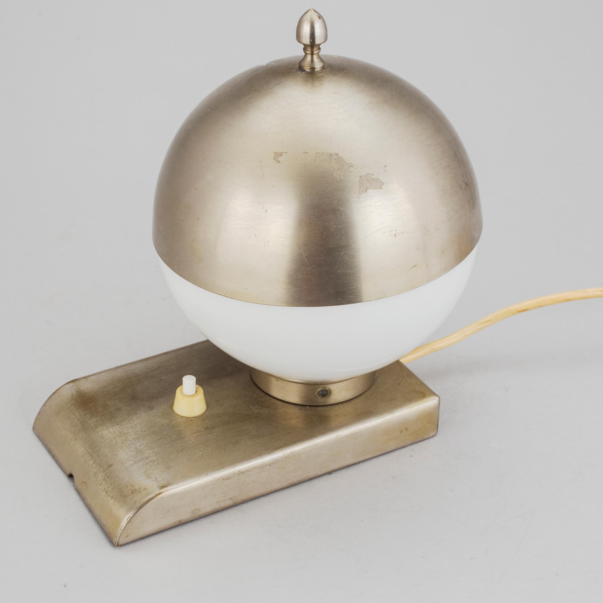 BORDSLAMPA, art déco, 1930-tal.