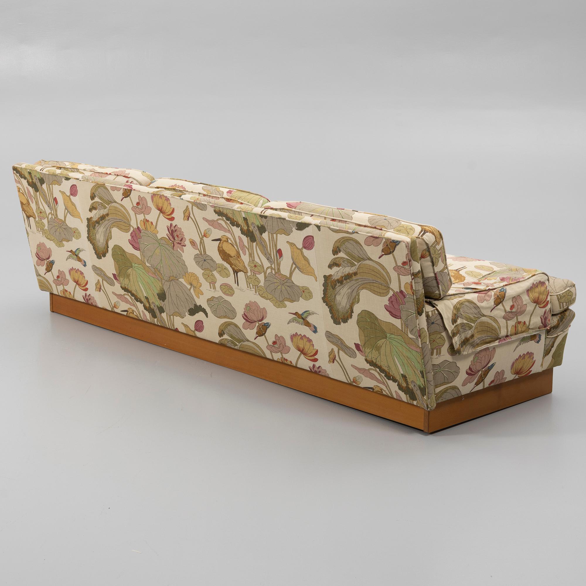 Arne Norell, Sofa, upholstered in "Lotus," GP & J Baker.