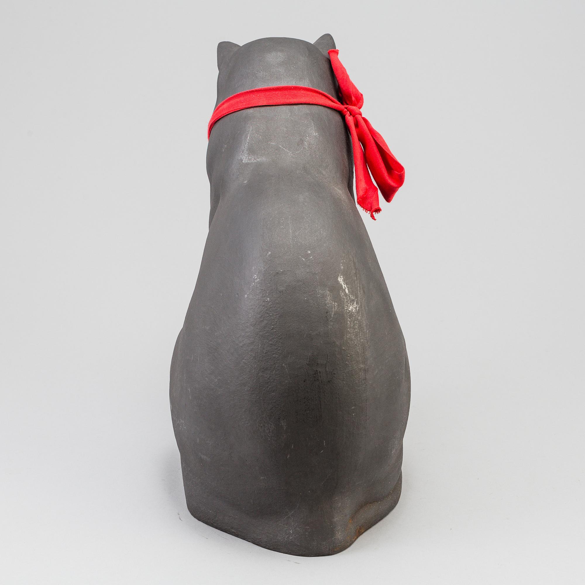 ANDERS JÖNSSON, "Jönssons katt", skulptur gjutjärn, saluförd av Firma Svenskt Tenn.