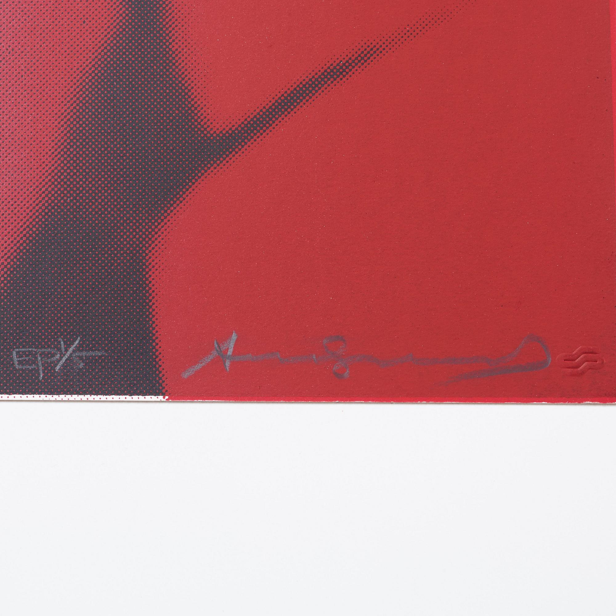 Andy Warhol, "The shadow", from: "Myths".