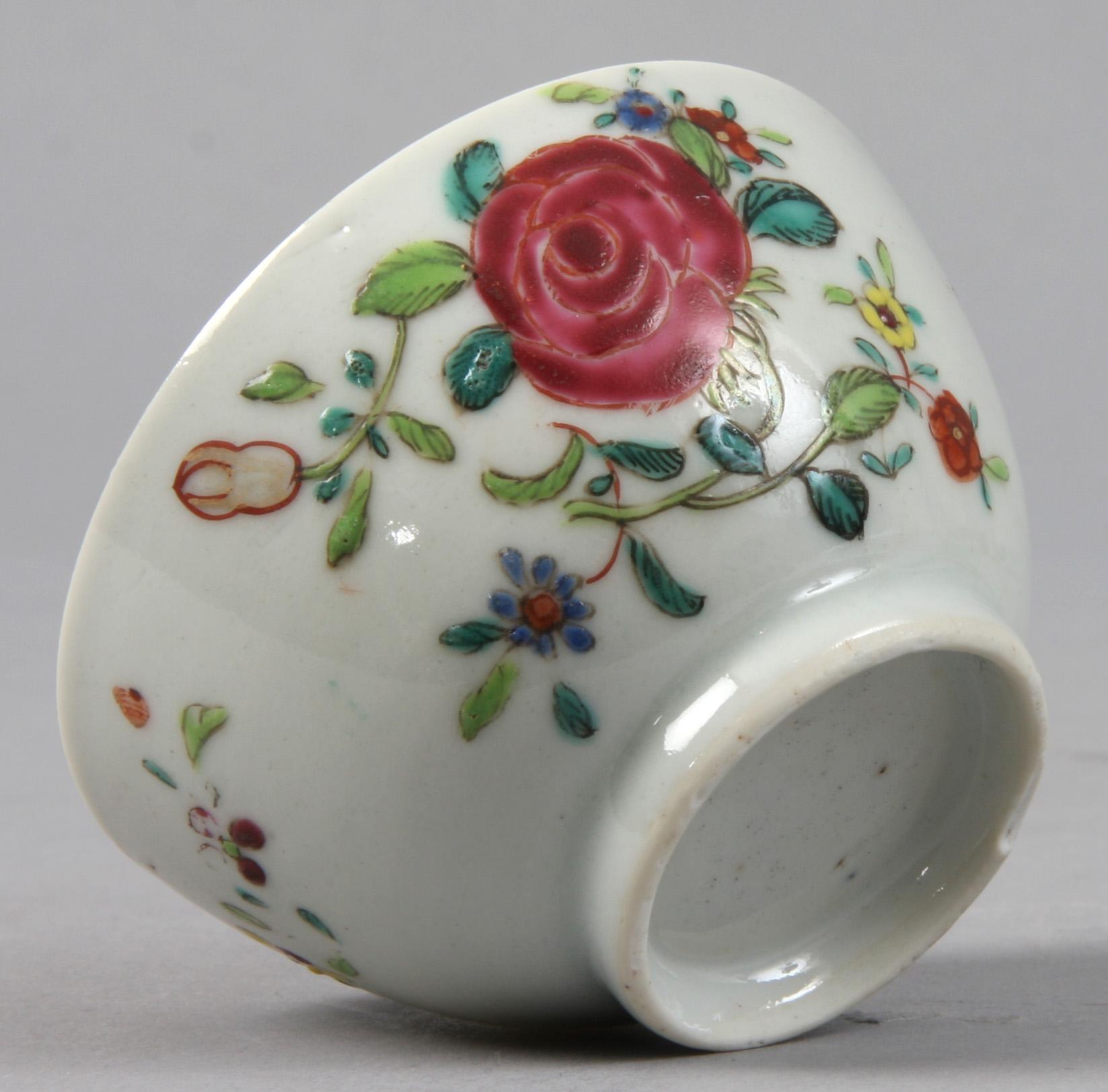 KOPPAR, 8 st, porslin, Kina samt Japan, 1700/1900-tal.