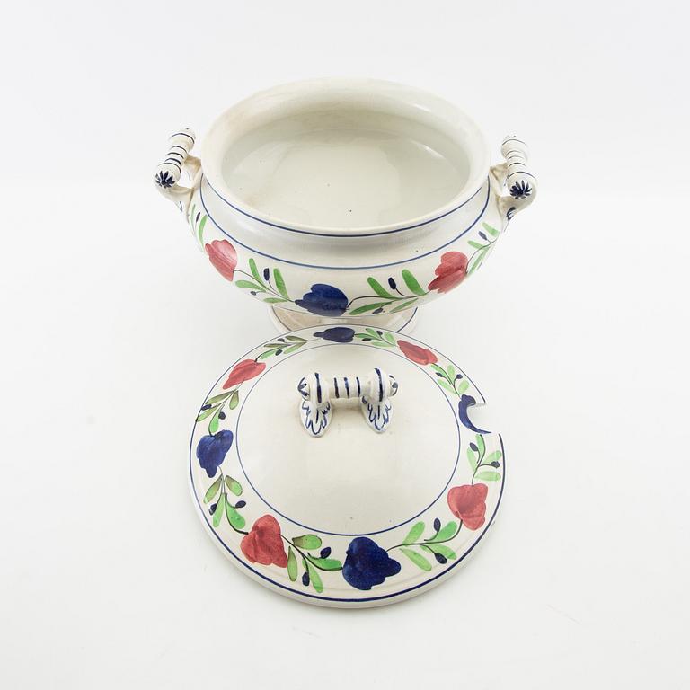 Service pieces 20 pcs "Allmoge" Gustavsberg first half of the 20th century porcelain.