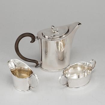 ELIS BERGH, A silver coffee service from CG Hallberg, Stockholm, 1934-7.
