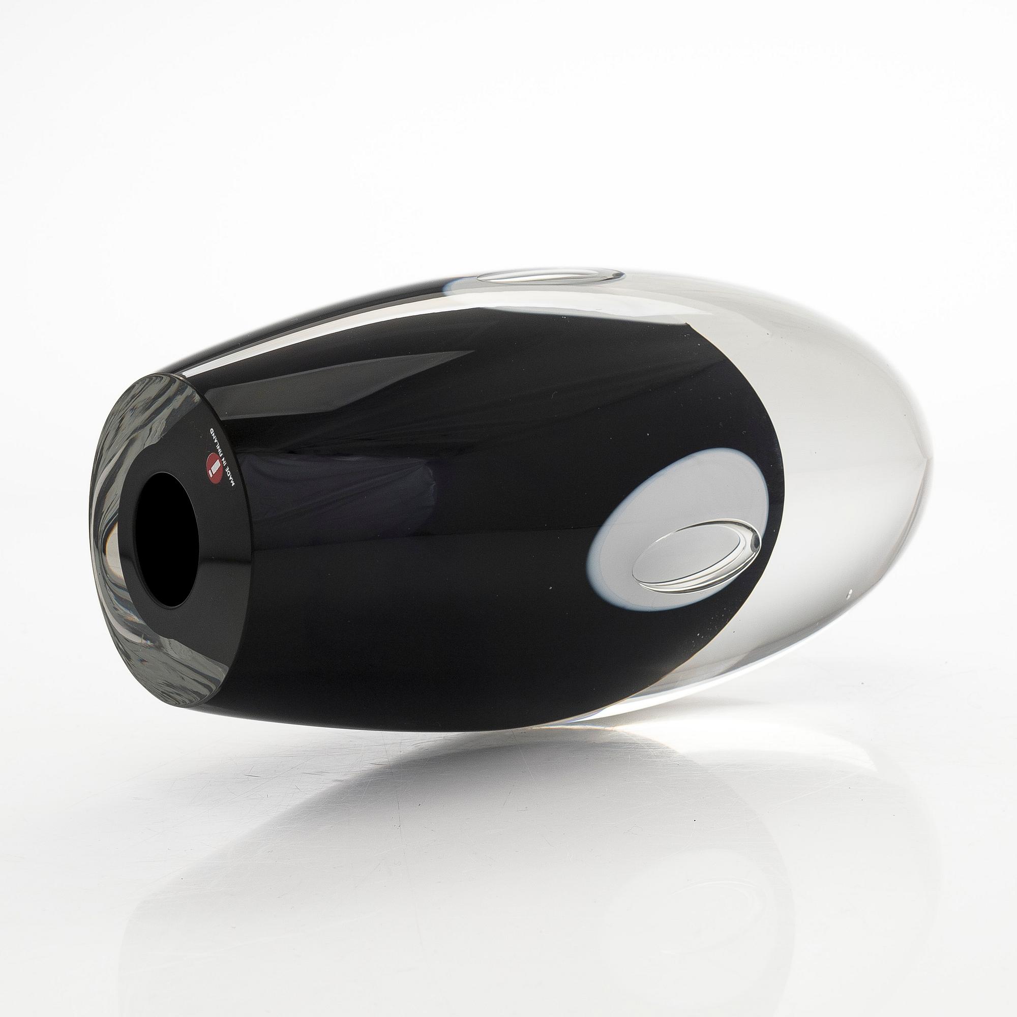 Timo Sarpaneva, Glasskulptur "Claritas", signerad Timo Sarpaneva, 39/1975.