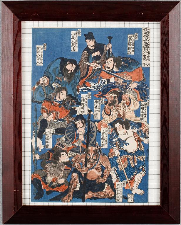 TRÄSNITT, Japan, 1800-tal.