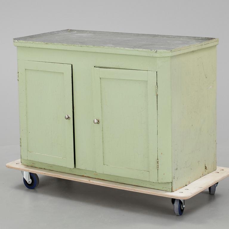 DISKBÄNK, omkring 1900.