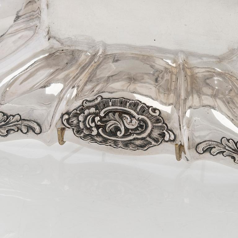 Praktskål, silver, Wien, Österrike-Ungern 1840.