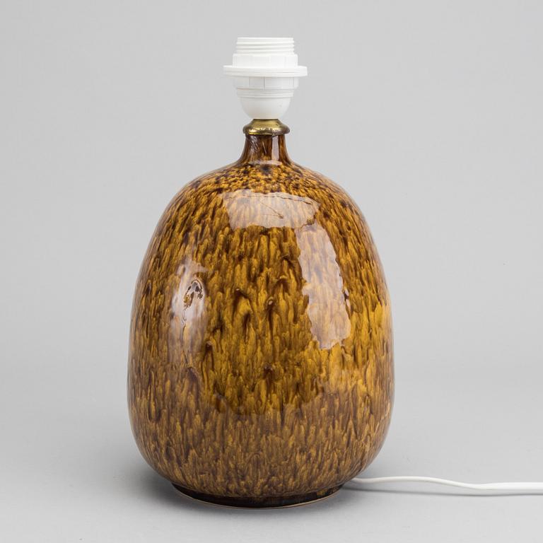 GUNNAR ANDERSSON, bordslampa signerad.