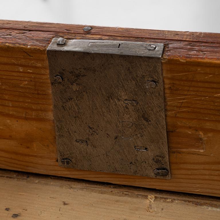 Skrivbord, Stockholmsarbete,  Carl Diedric Ficks art, sent 1700-tal, Sengustavianskt.