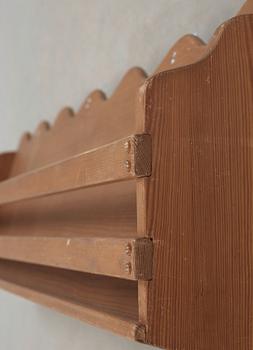 AXEL-EINAR HJORTH, tillskriven, vägghylla, troligen modell "Utö", Nordiska Kompaniet.