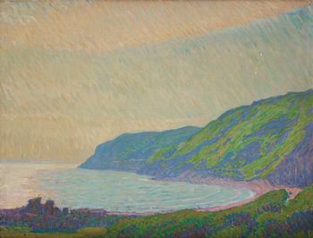 Fritz Lindström, Coastal Landscape.