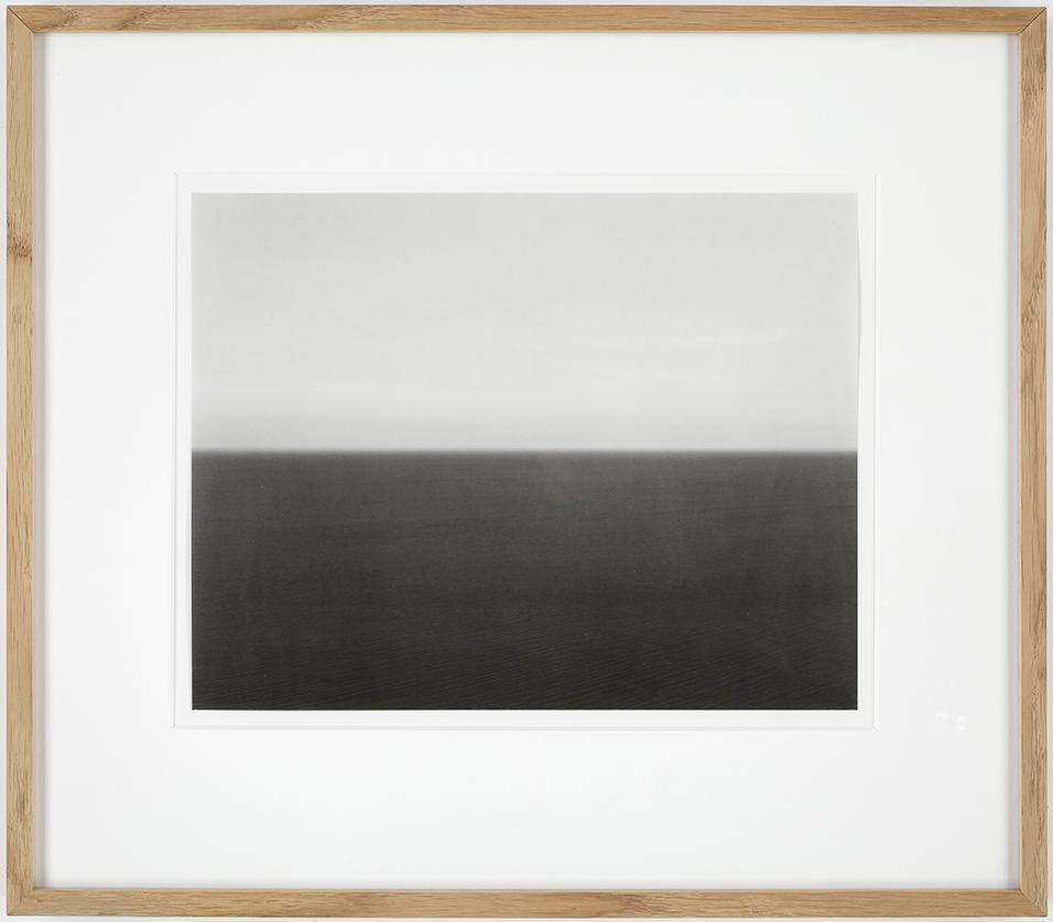 HIROSHI SUGIMOTO, offsetlitografi, osign, Nr 370 "Caribbean Sea Yucatan 1990".