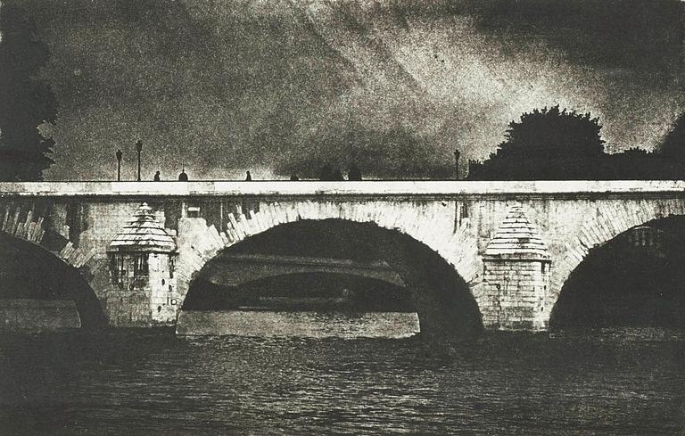 Lennart Olson, "Pont Royal, Paris 1981".