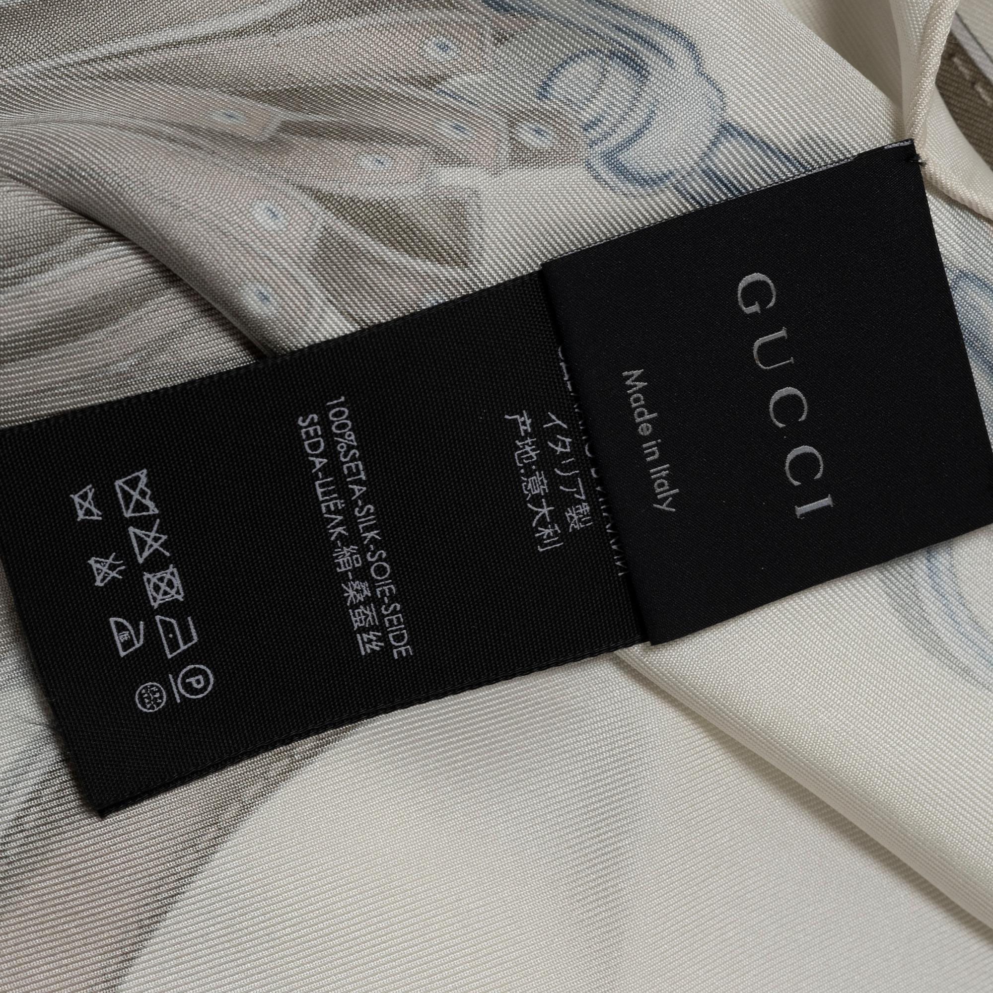 Gucci, a scarf.