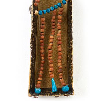 Birger Kaipiainen, a ceramic wall sculpture, Arabia, Finland 1950-60's.