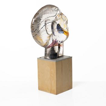 Bertil Vallien, sculpture, glass, Kosta Boda.