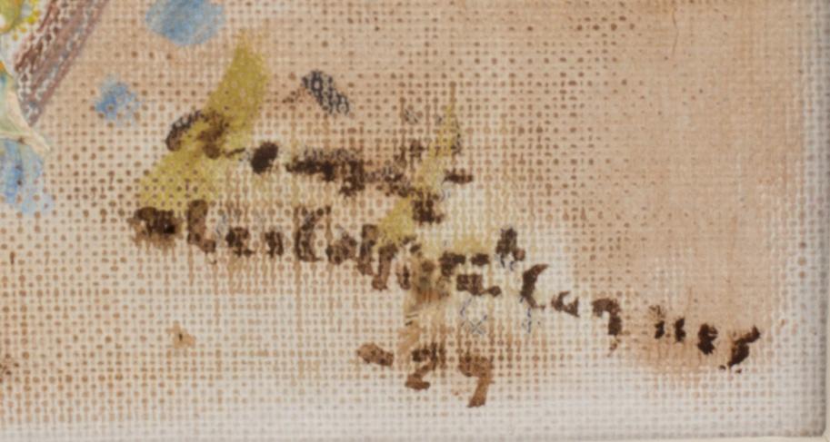 HILDING RÖSIÖ, a signed and dated oilpaining on canvas.