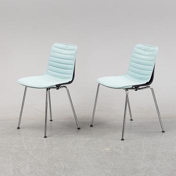 Jasper Morrison, a pair of 'HAL' chairs, Vitra.