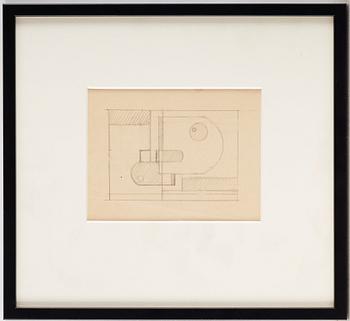 Gösta Adrian-Nilsson, "Låsta plan" (geometric composition).