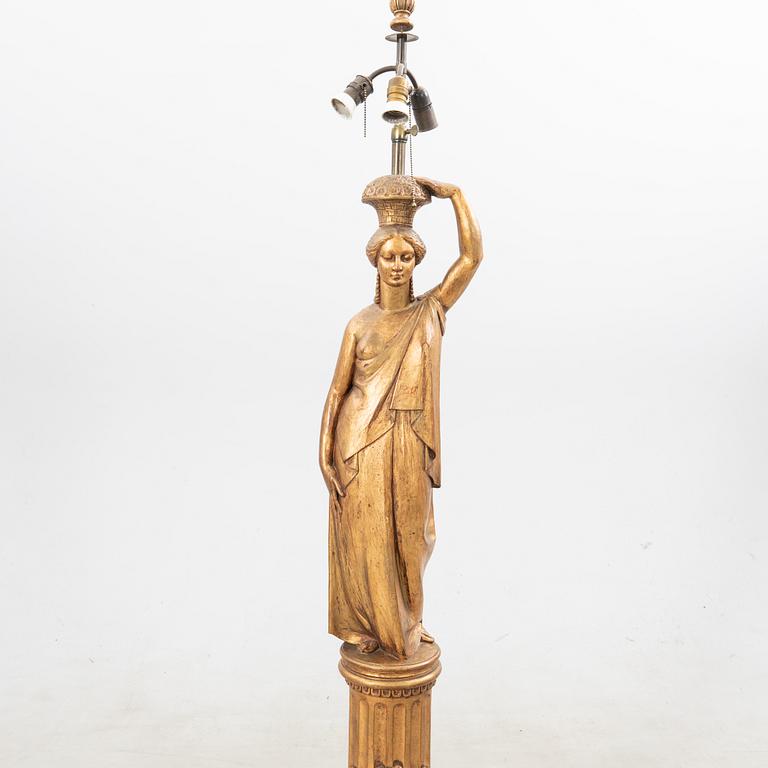 Floor lamp, first half of the 20th century.