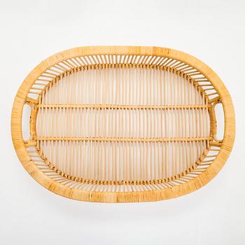 A mid-20th century serving tray, retailer Artek.