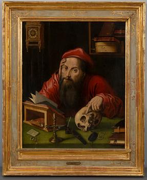Marinus van Roejmerswaelen Follower of, ST.JEROME.
