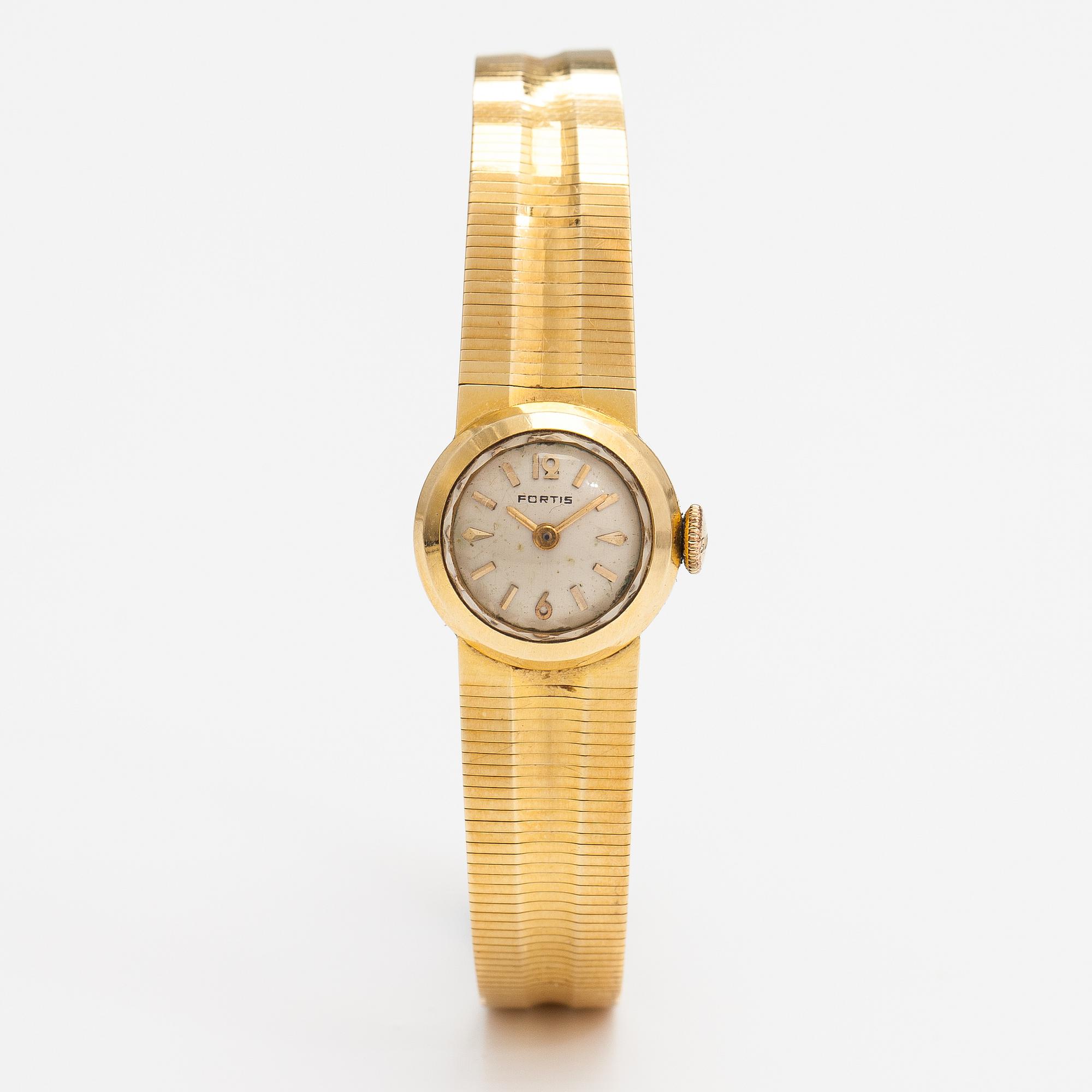 Fortis, wristwatch, 17 mm.
